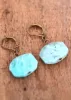 Boho Dangle Earrings Blue Amazonite sold by Boho Mood