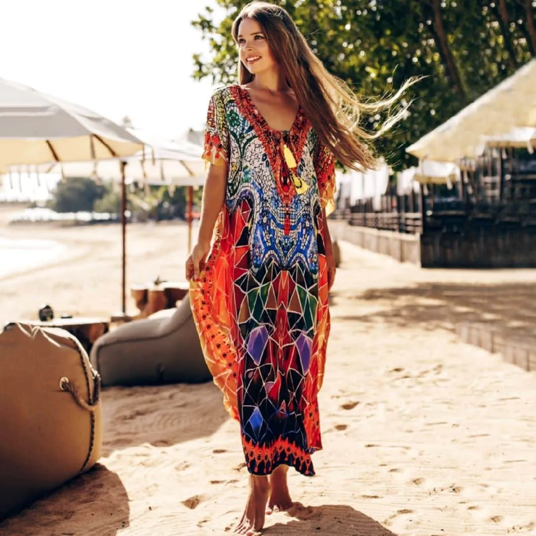 Beachy Maxi Dress sold by Boho Mood product image thumbnail 3
