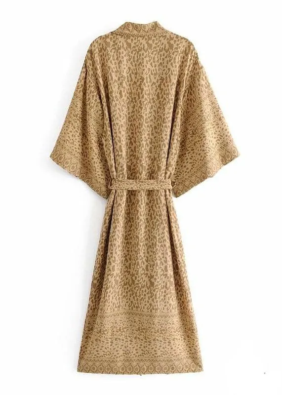Women's Chic Kensia Boho Kimono Dress sold by Boho Mood product image thumbnail 2