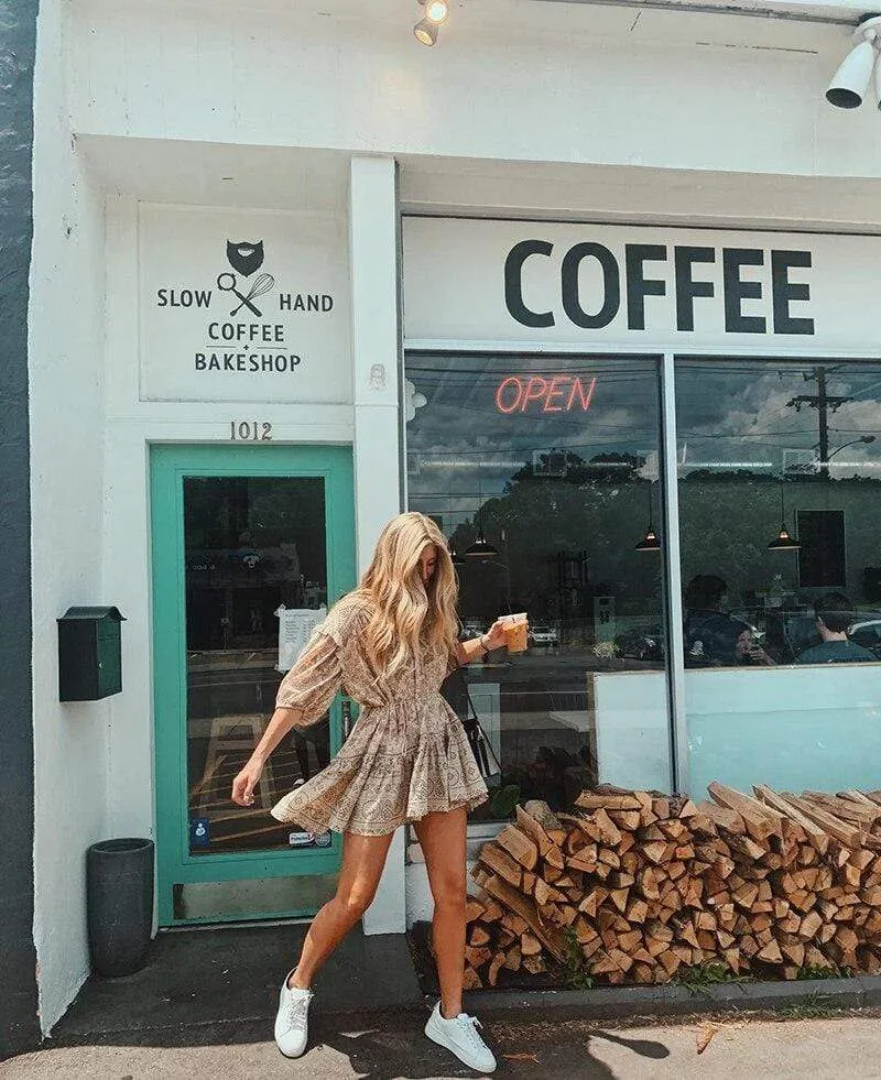 Boho Mini Dress with Sleeves sold by Boho Mood product image thumbnail 3