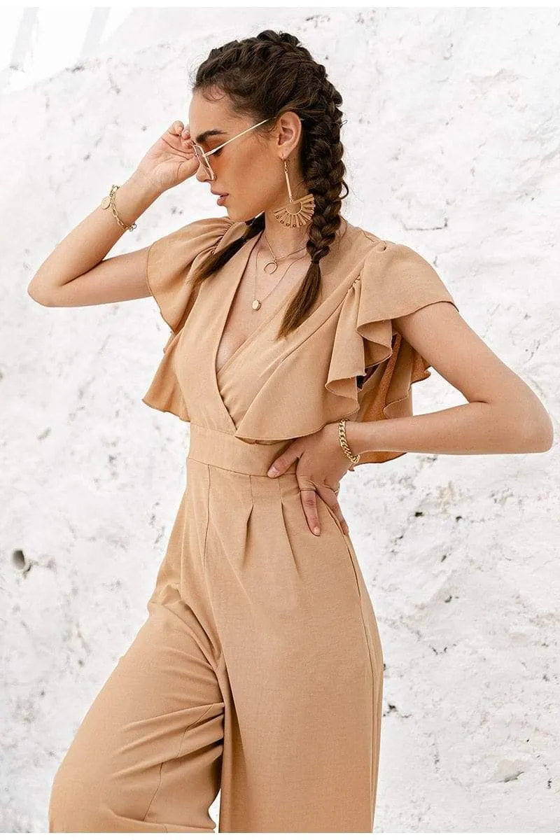 Boho Chic Jumpsuit in Beige sold by Boho Mood product image thumbnail 3