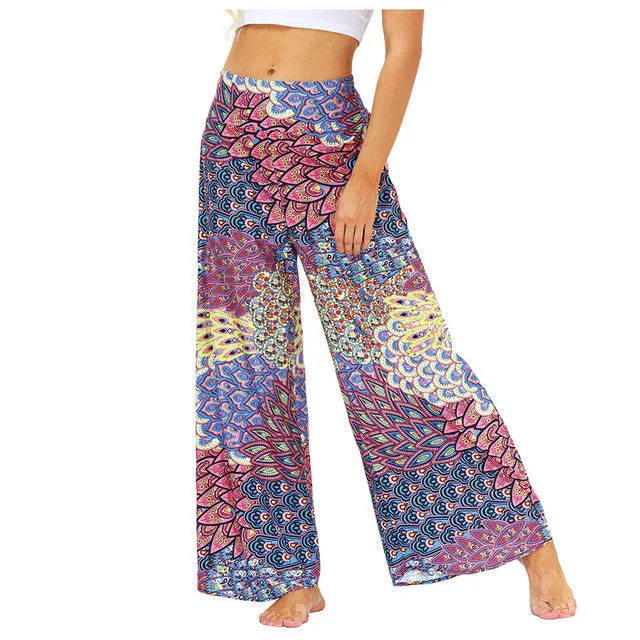 Boho Flare Pants Palazzo sold by Boho Mood