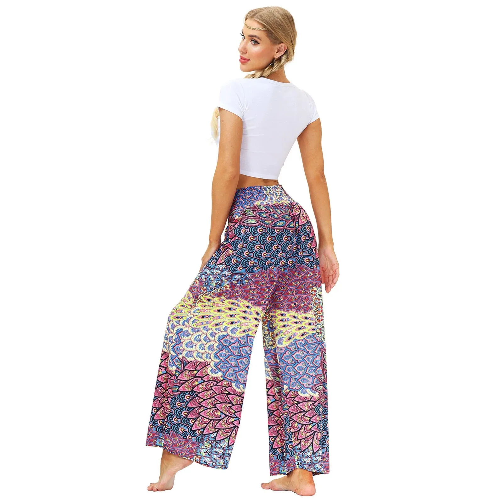 Boho Flare Pants Palazzo sold by Boho Mood product image thumbnail 3