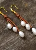 Boho Leather Earrings sold by Boho Mood