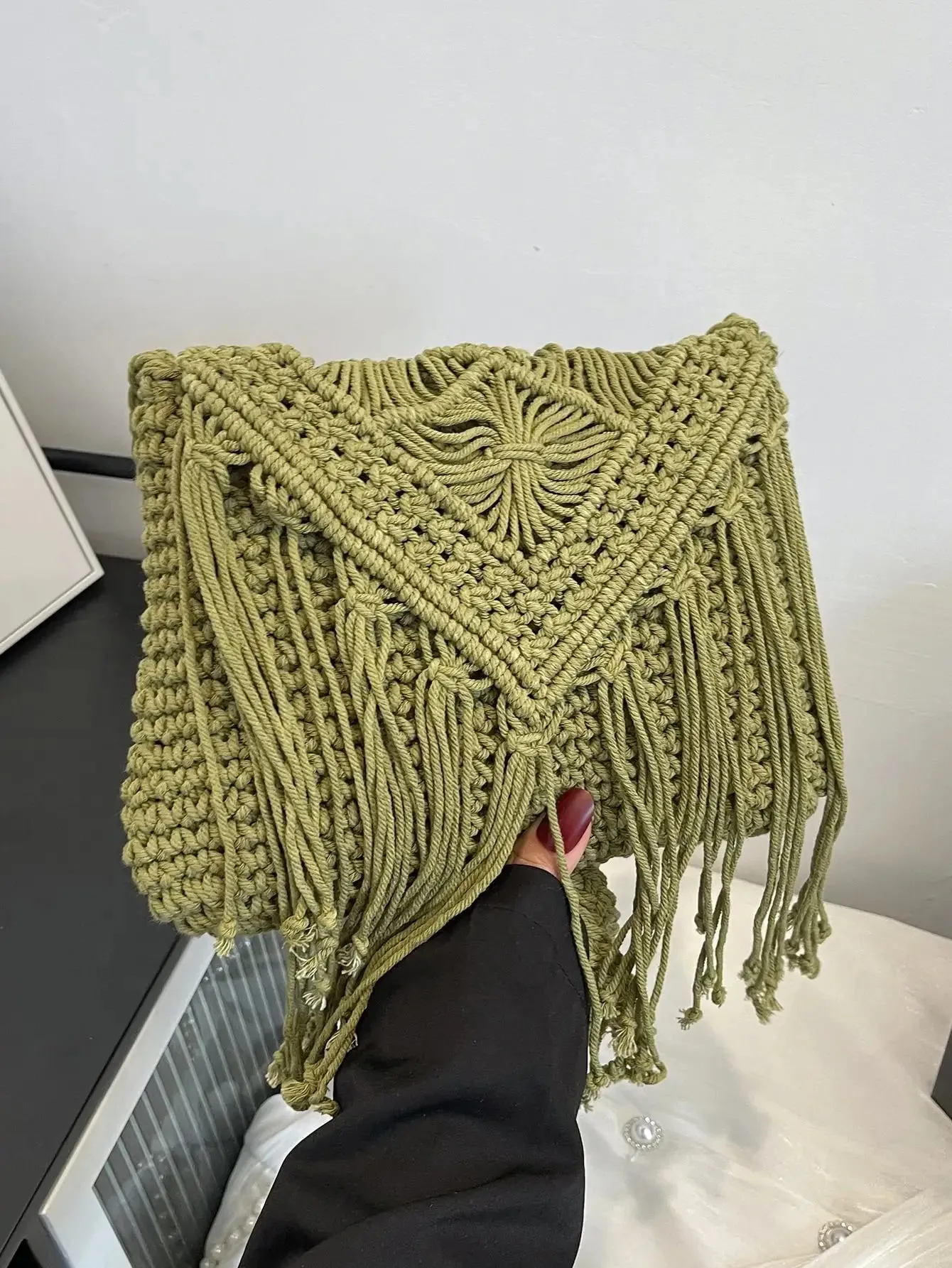 Green Boho Crossbody Bag sold by Boho Mood product image thumbnail 2