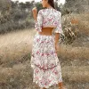 Split Boho Chic Dress sold by Boho Mood