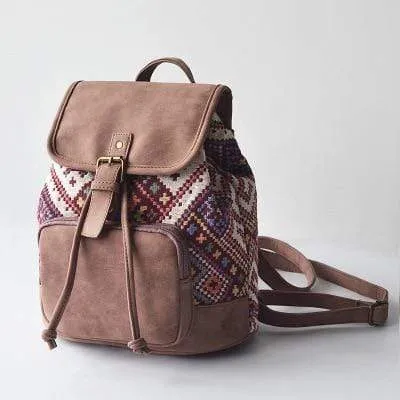 Stylish Boho Woman Backpack sold by Boho Mood
