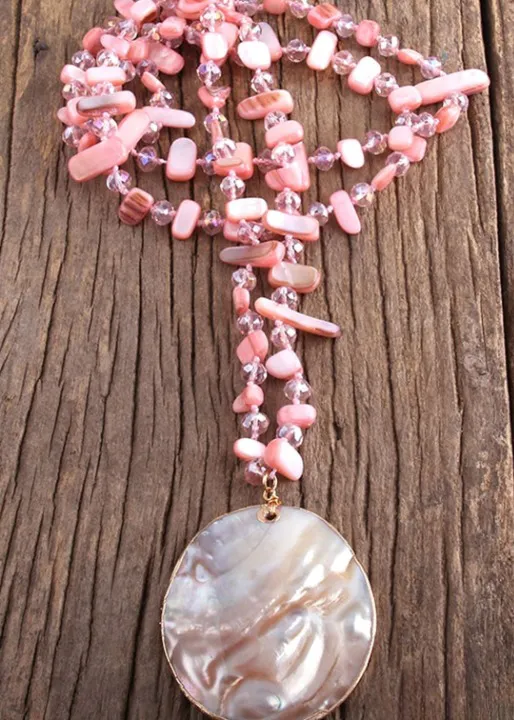 Boho Vintage Necklace 2 Layers sold by Boho Mood product image thumbnail 3