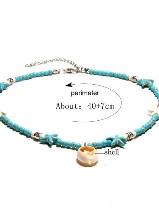 Boho Hippie Choker Necklace sold by Boho Mood product image thumbnail 4