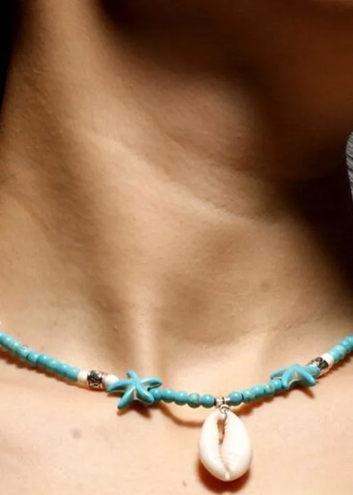 Boho Hippie Choker Necklace sold by Boho Mood product image thumbnail 3