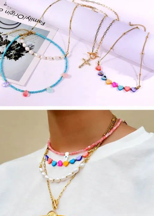 Boho Layered Necklace sold by Boho Mood product image thumbnail 3