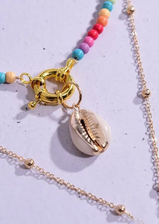 Boho Layered Necklace sold by Boho Mood