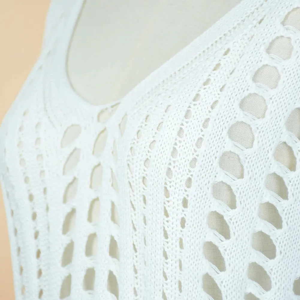 White Beach Dress sold by Boho Mood product image thumbnail 3