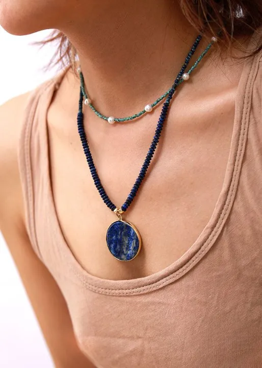 Elegant Boho Pendant Necklace sold by Boho Mood product image thumbnail 3