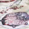 Fashionable Boho Beige Scarf Printed pattern sold by Boho Mood
