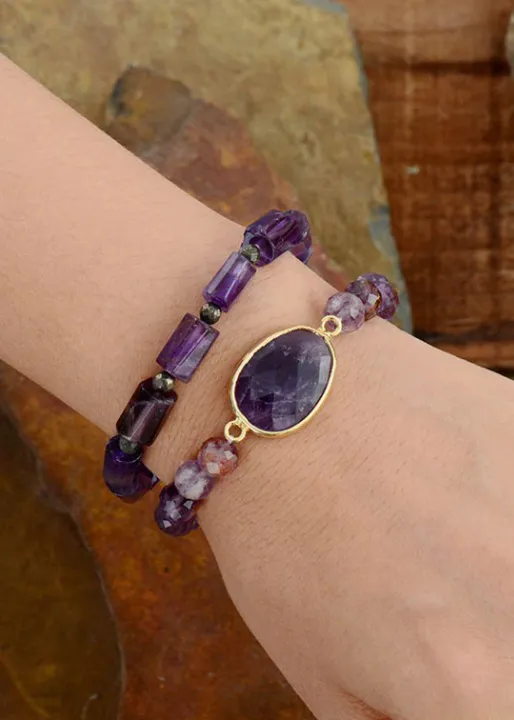 Stretchy Women's Boho Bracelet sold by Boho Mood product image thumbnail 3