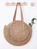 Round Boho Straw Bags sold by Boho Mood