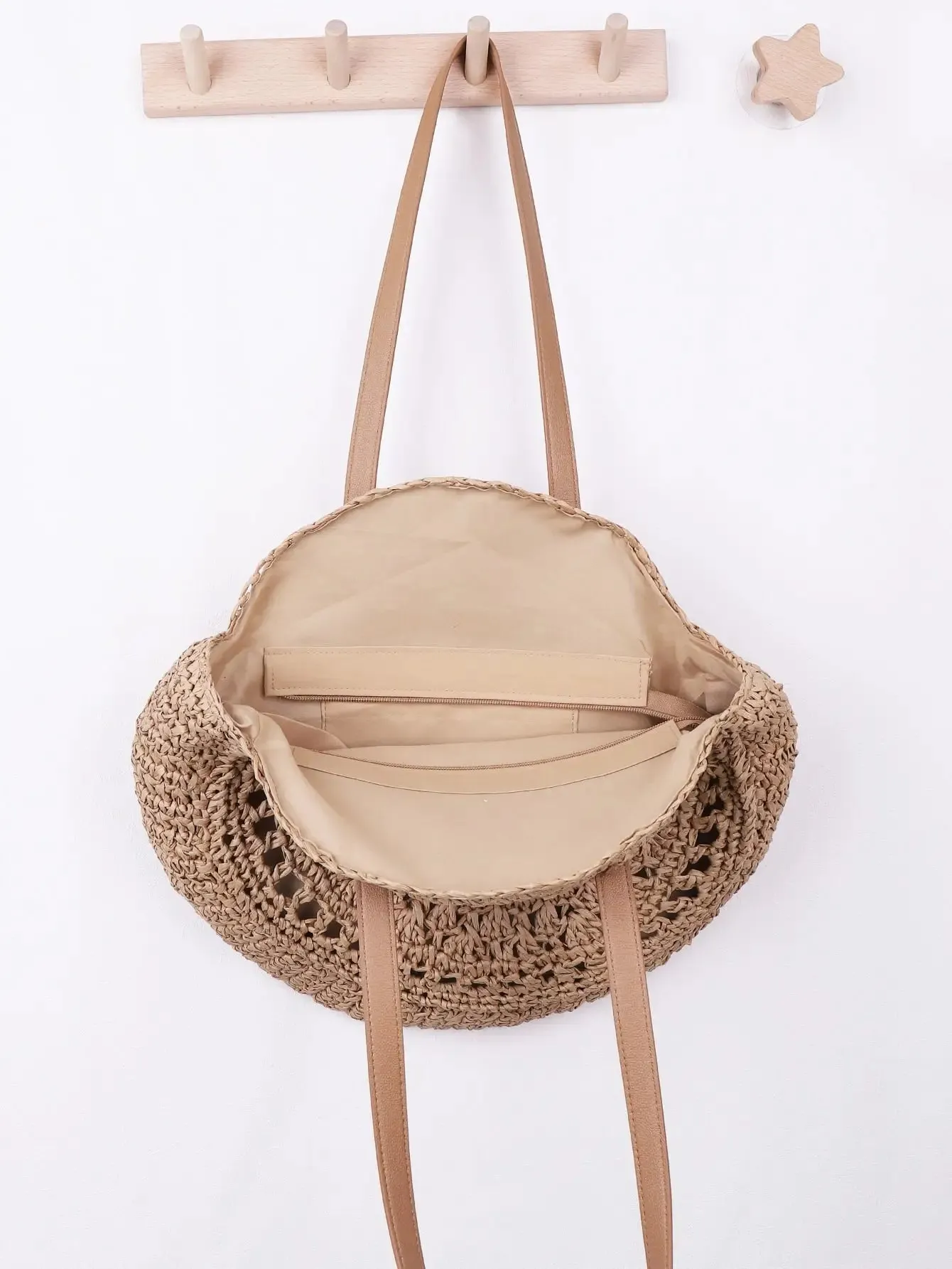 Round Boho Straw Bags sold by Boho Mood product image thumbnail 5