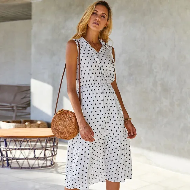 Boho Summer Midi Dress sold by Boho Mood