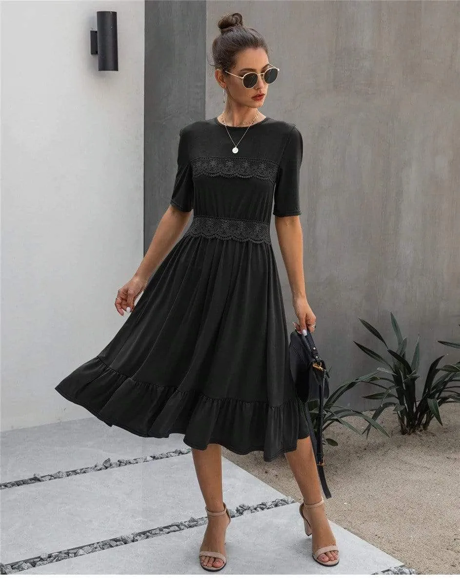 3 4 Sleeve Boho Maxi Dress sold by Boho Mood product image thumbnail 4