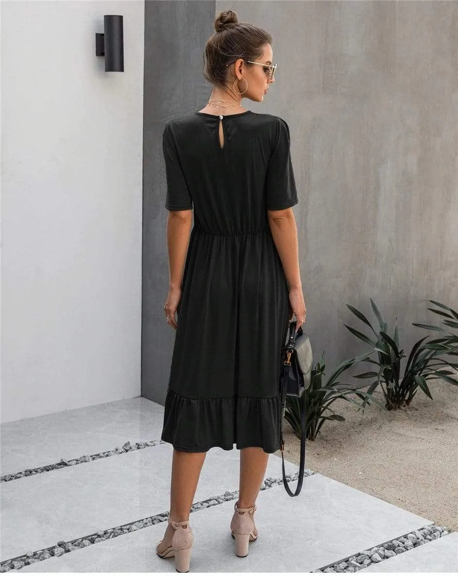 3 4 Sleeve Boho Maxi Dress sold by Boho Mood product image thumbnail 5