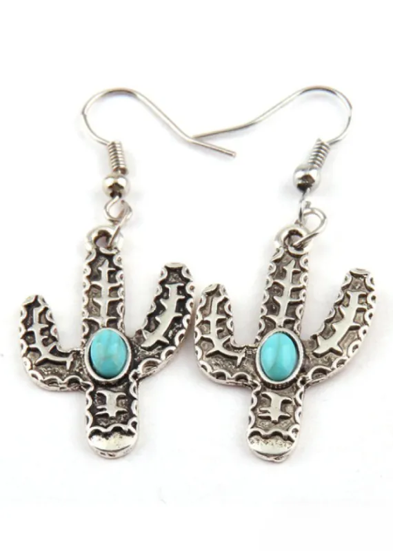 Cactus Boho Earrings sold by Boho Mood