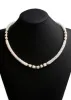 White Boho Bead Necklace sold by Boho Mood