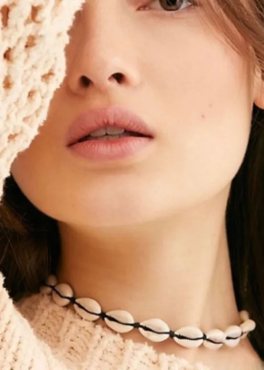 Boho Choker Necklace - White Puka Shell sold by Boho Mood