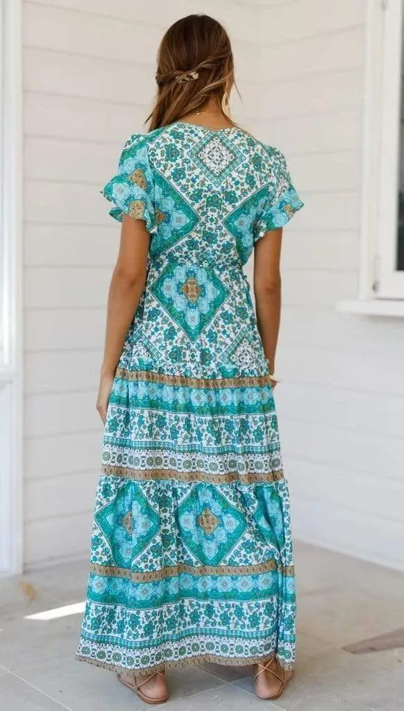 Boho Beach Maxi Dress sold by Boho Mood product image thumbnail 3