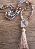 Beaded Boho Necklaces - Natural Stone sold by Boho Mood