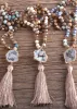 Beaded Boho Necklaces - Natural Stone sold by Boho Mood