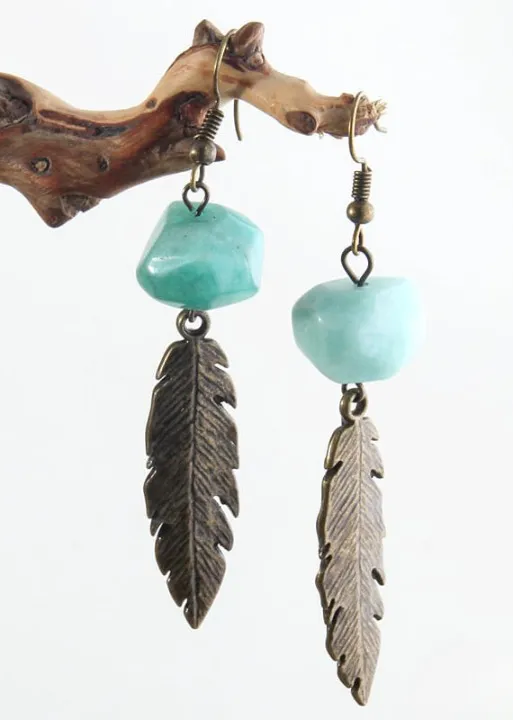 Boho Summer Dangle Earrings sold by Boho Mood product image thumbnail 3