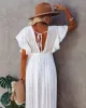 Maxi Dress in Boho style in White sold by Boho Mood