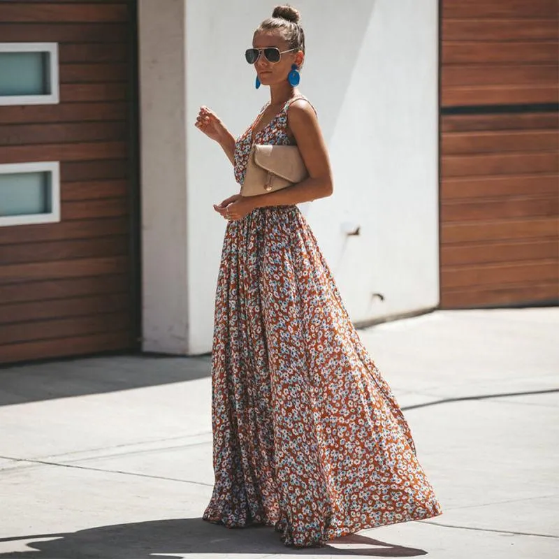 Maxi Length Boho Chic Dress sold by Boho Mood product image thumbnail 2