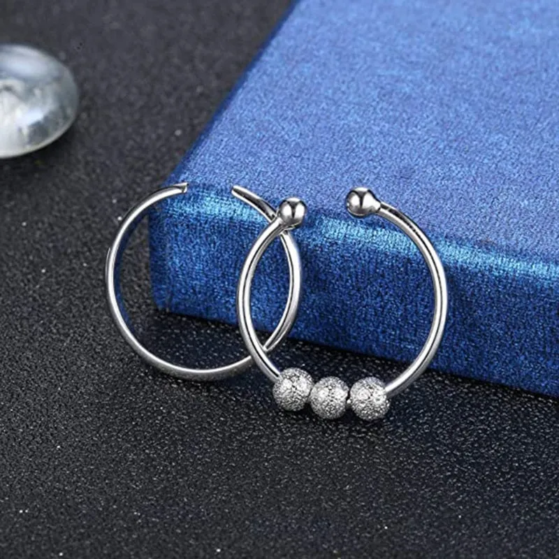 Boho Spinning Fidget Peace Rings sold by Boho Mood product image thumbnail 5