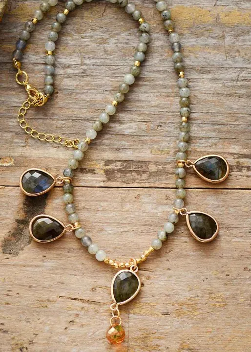 Long Necklace Boho Style sold by Boho Mood