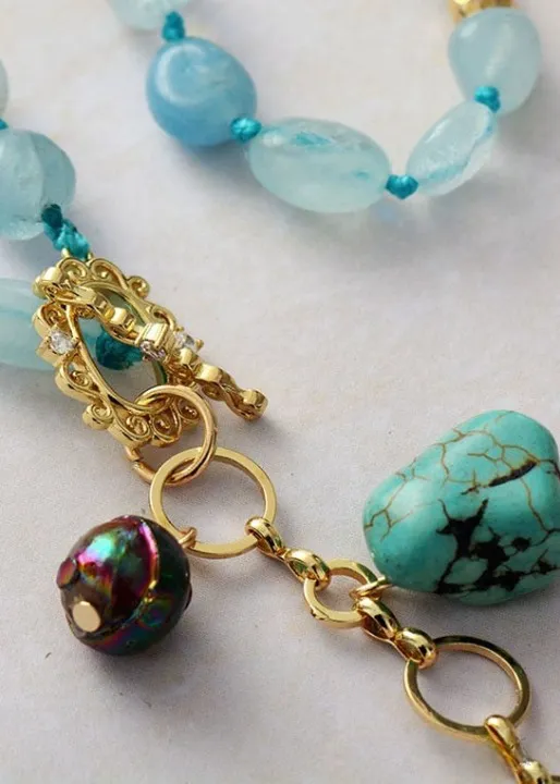 Boho Beaded Summer Necklace sold by Boho Mood product image thumbnail 5