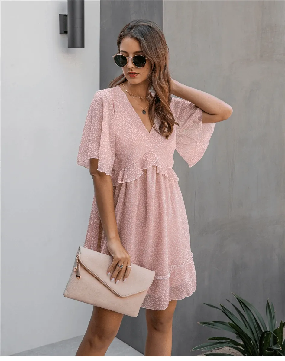 Boho Chic Powder Pink Dress sold by Boho Mood product image thumbnail 4