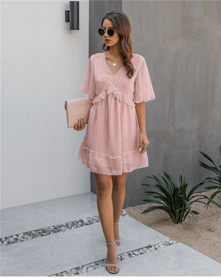 Boho Chic Powder Pink Dress sold by Boho Mood product image thumbnail 2