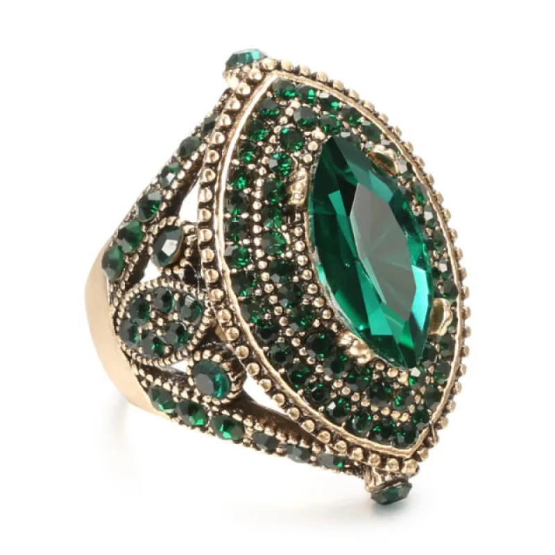 Woman Boho Luxury Antique Ring sold by Boho Mood