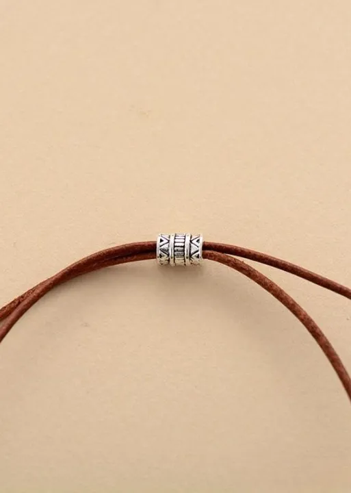 Long Boho Necklace - Pink Quartz Pendant sold by Boho Mood product image thumbnail 4