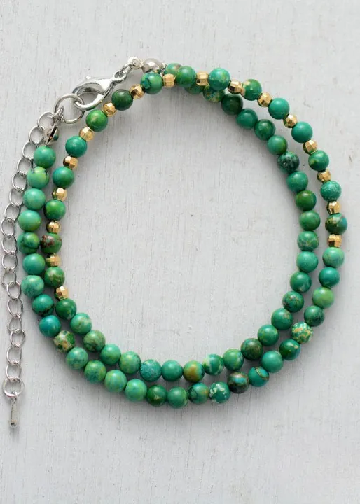 Choker Beaded Necklace Boho Style sold by Boho Mood product image thumbnail 2