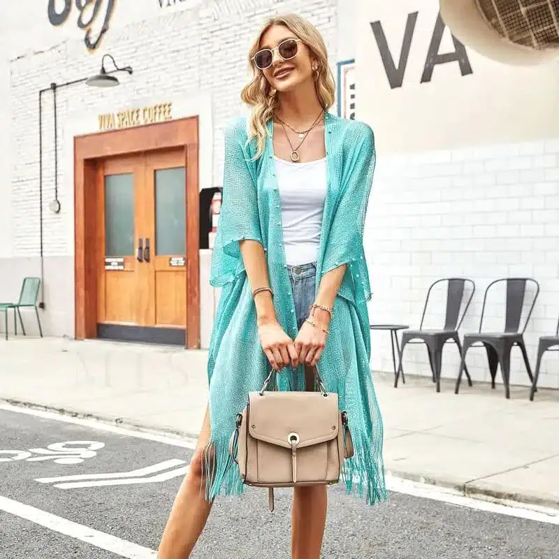 Summer Kimono Cover Up sold by Boho Mood product image thumbnail 2