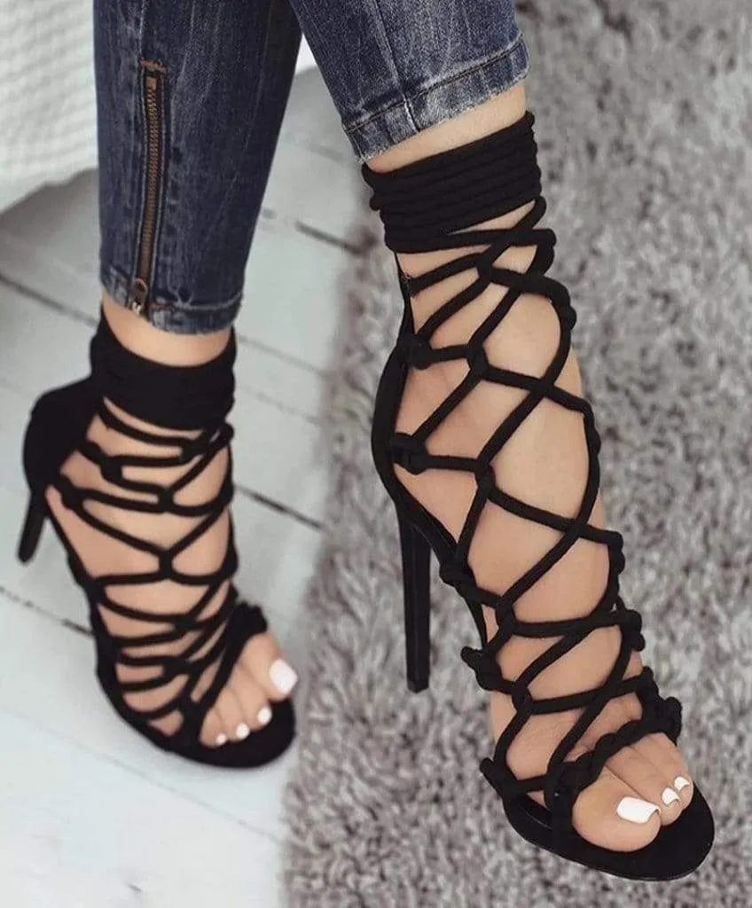 Boho Heeled Open Sandals sold by Boho Mood