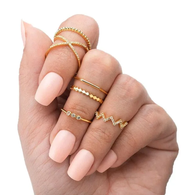 Boho Rings Set sold by Boho Mood product image thumbnail 2