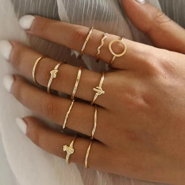Boho Rings Set sold by Boho Mood product image thumbnail 5
