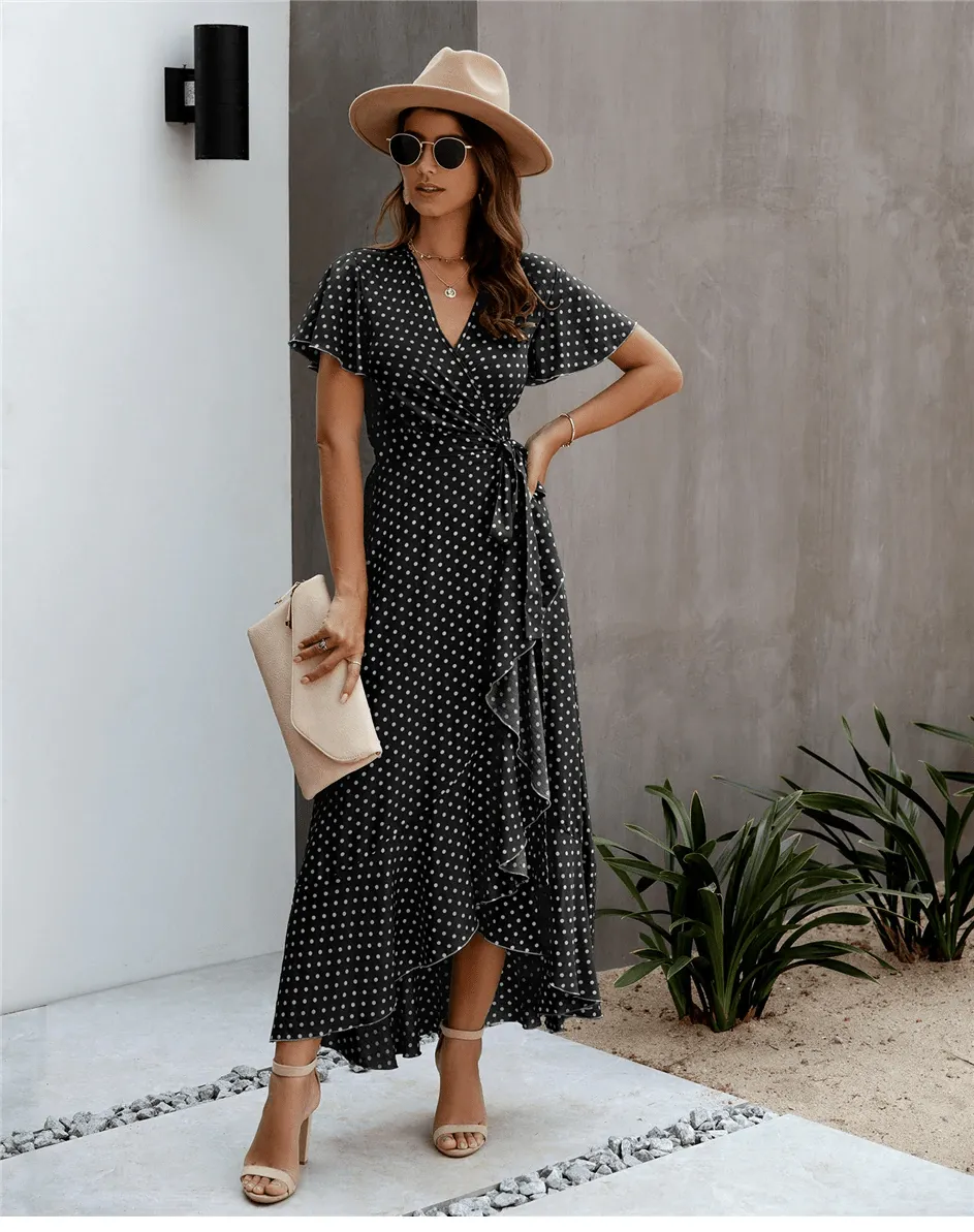 Mid-Length Boho Dress in Black sold by Boho Mood product image thumbnail 5