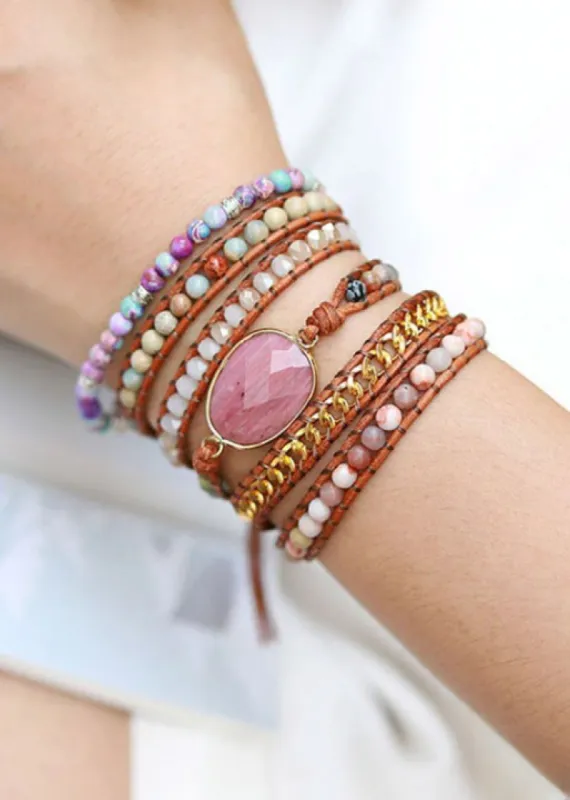 Woman Beaded Boho Bracelets sold by Boho Mood
