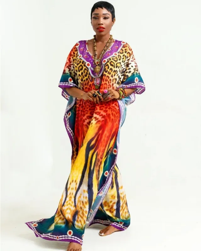 Leopard Print Boho Dress sold by Boho Mood