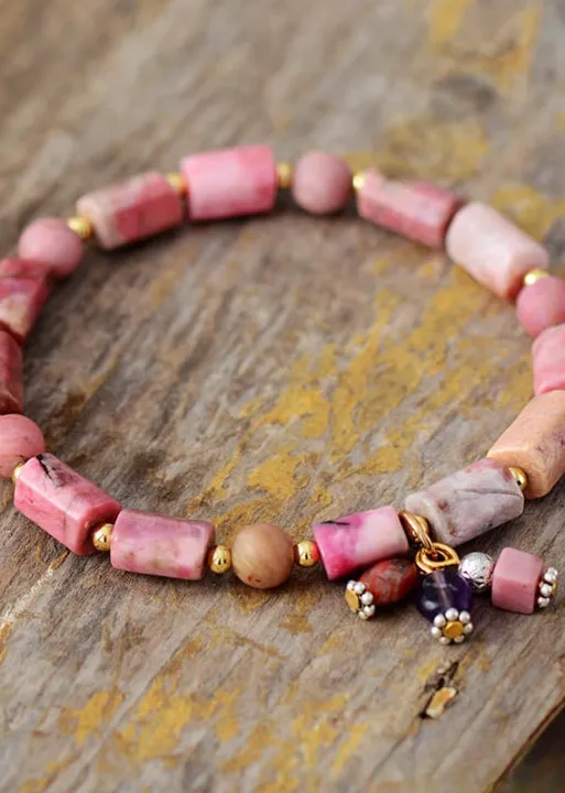 Stretchy Beaded Boho Bracelet sold by Boho Mood product image thumbnail 5